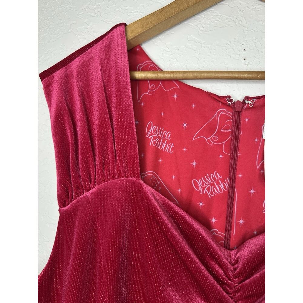 Disney Parks Dress Shop Jessica Rabbit Who Framed Roger Rabbit Dress 2XL 2X - Picture 4 of 11